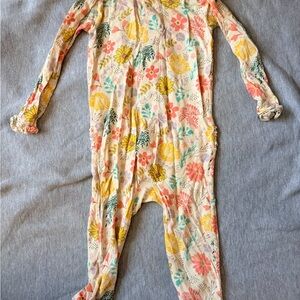 Magnetic Me Floral Kids One Piece in Yellow and Pink